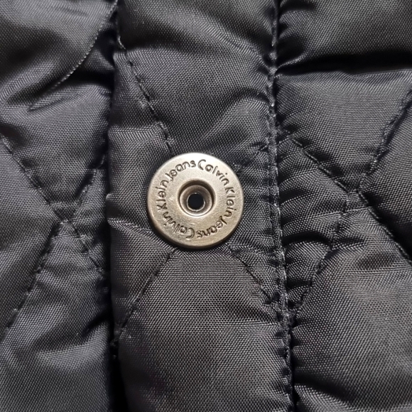 CALVIN KLEIN Jeans Youth Quilted Jacket - Black - Picture 3 of 5